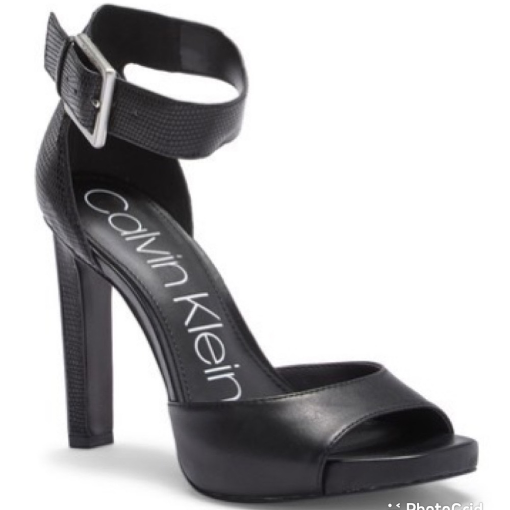 Black Calvin Klein Marinda Sandals